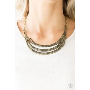 Primal Princess Brass Necklace (481)